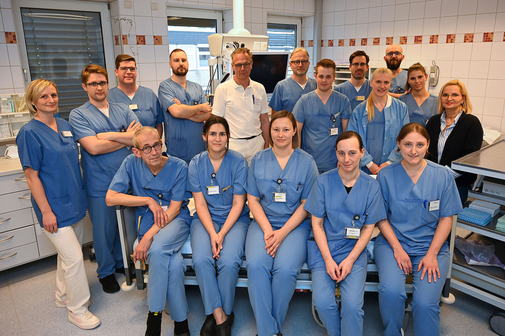 Klinik für Innere Medizin und Gastroenterologie Gruppenfoto des Teams der Klinik für Innere Medizin und Gastroenterologie.